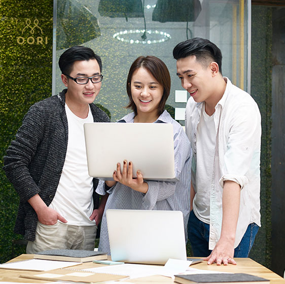OORI 한국어 교육 아카데미 홈페이지제작